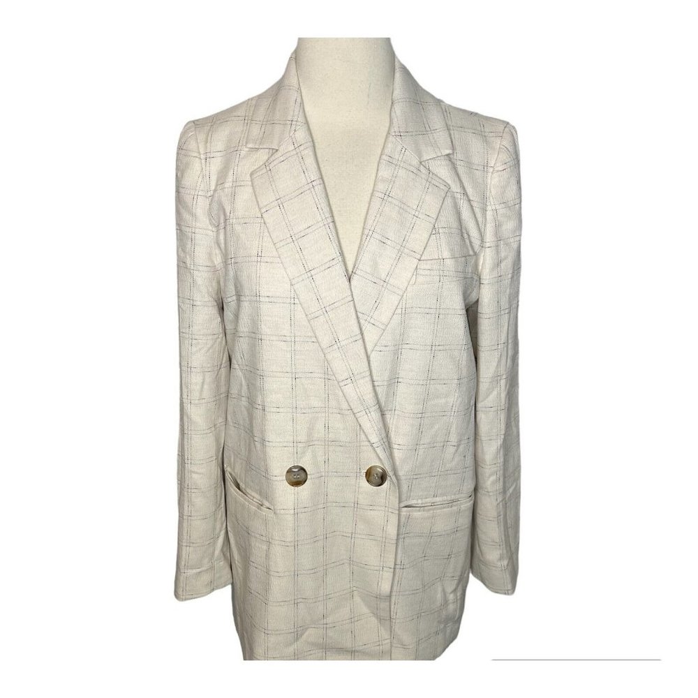 Madewell $188 The Caldwell Blazer Ghent Plaid Size S NJ532 - Picture 9 of 10
